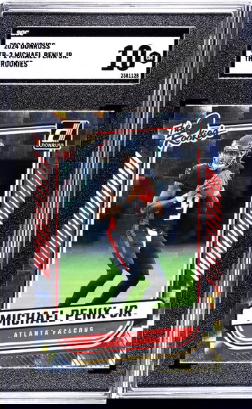 2024 Donruss #TR-2 Michael Penix Jr. The Rookies SGC 10