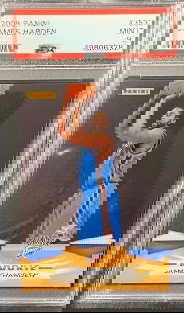 2009 Panini James Harden PSA 9