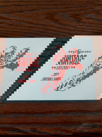 2021 Onyx Vintage Football Hobby Box