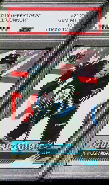 2016-17 Upper Deck Young Guns #212 Kyle Connor RC PSA 10