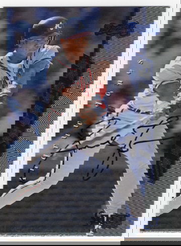 1997 SELECT ROOKIE AUTHENTIC SIGNATURE ANDRUW JONES # 101