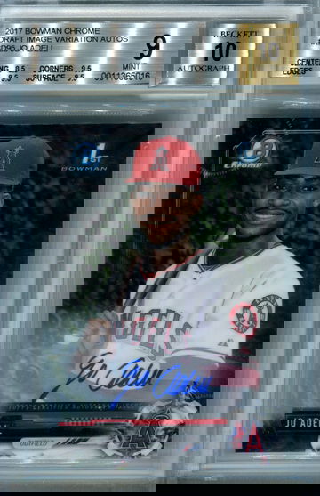 Jo Adell variation /99 bgs 9 auto 10