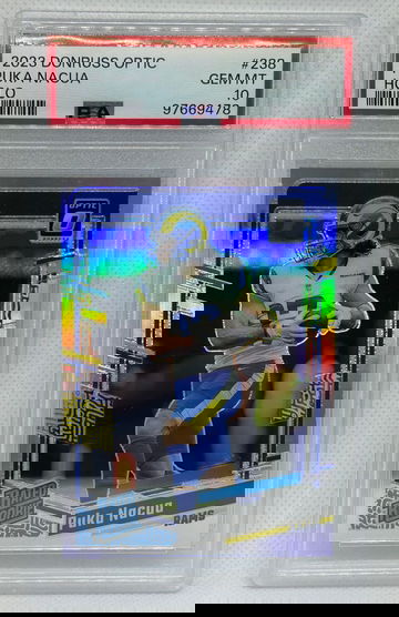 PUKA NACUA 2023 OPTIC RATED ROOKIE HOLO PSA 10