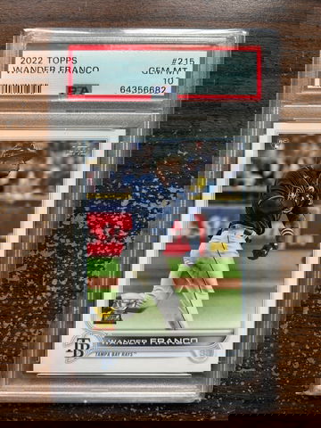 2022 Topps 215 Wander Franco RC PSA 10