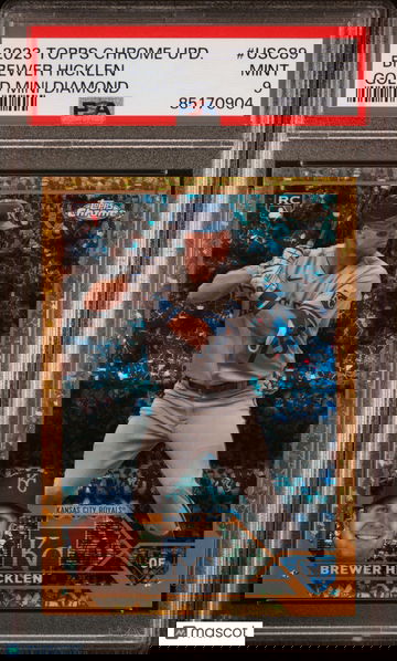 2023 Topps Chrome Update Brewer Hicklen #USC89 PSA 9