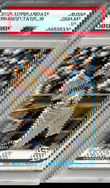 2019 Topps Update Tatis PSA 10 