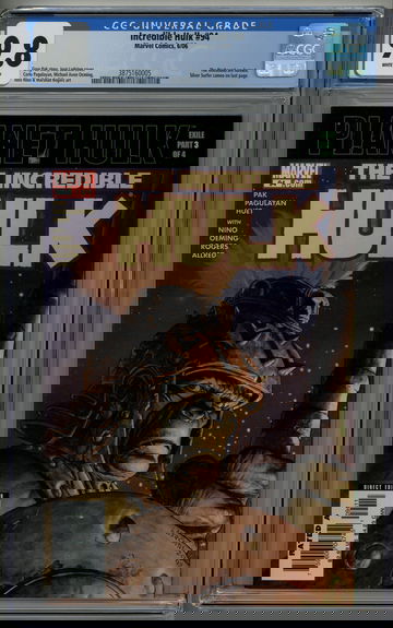 Incredible Hulk 94 CGC 9.8 Planet Hulk 1st Warbound