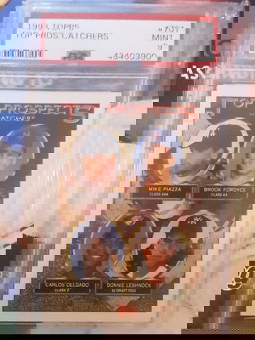 1993 Topps Prospect Catchers Mint 9
