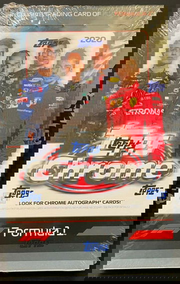 2020 Topps Chrome Formula 1 12 Box Case 
