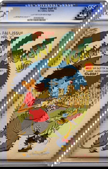 FUNNY STUFF #2, CGC 7.5 VF-