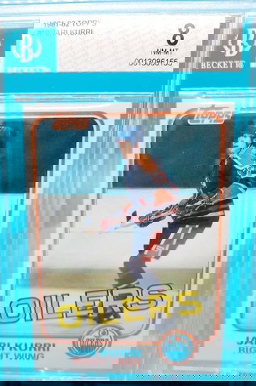 1981-82 Topps #18 Jari Kurri BGS 8 RC Rookie