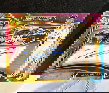 Taylor Gray 2025 Select Nascar Racing  Trackside Action Auto   Tie Dye Prizm  /25