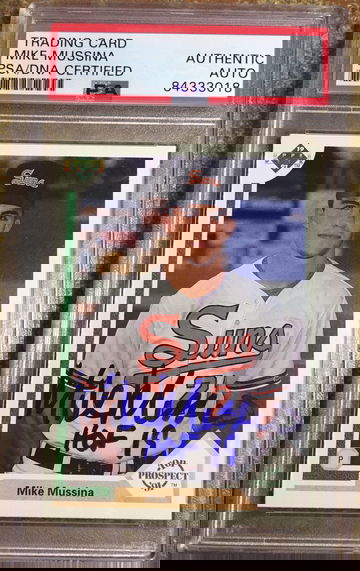 Mike “Moose” Mussina RC Auto PSA/DNA