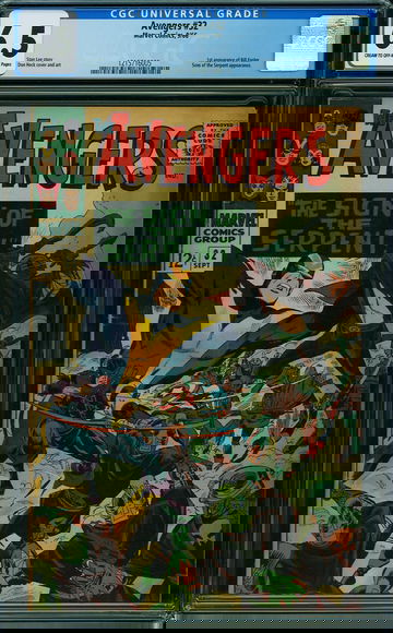 AVENGERS #32, CGC 6.5 FN+