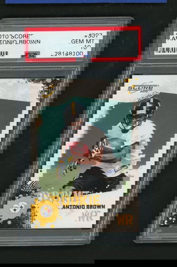 2010 Score #307 Antonio Brown PSA 10