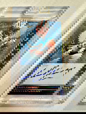 2019 Panini One EARL CAMPBELL Number Ones Auto 1/1