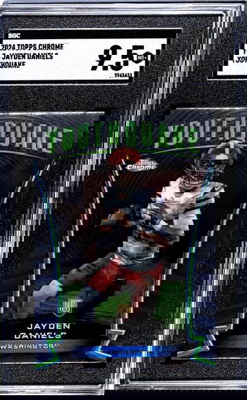 2024 Topps Chrome #Y-3 Jayden Daniels Youthquake SGC 9.5