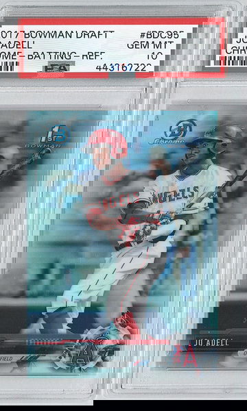 2017 Bowman Draft Jo Adell Refractor #BDC95 PSA 10 Angels