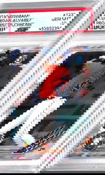 2019 Bowman Chrome Yordan Alvarez PSA 10