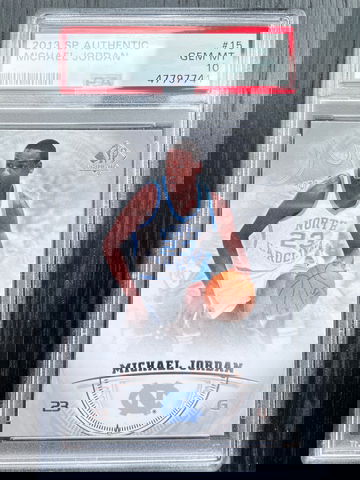 2013 SP Authentic Michael Jordan PSA 10 #15