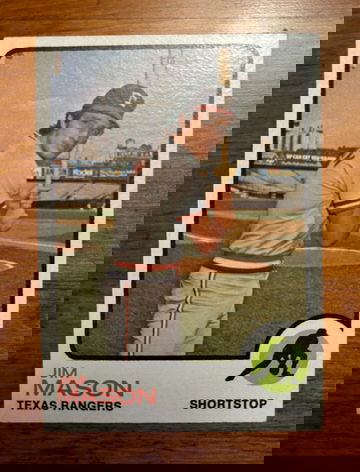 1973 TOPPS JIM MASON #458 NM-MT, HIGH GRADE