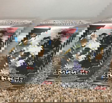 2021 Topps Major League Soccer MLS Blaster lot of 2