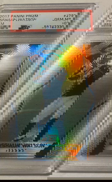 Deshaun Watson 2017 Panini Prizm Rookie Card RC #279 Silver Prizm PSA 10
