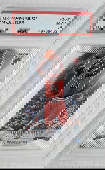 JIMMY BUTLER 2012 Panini Prizm Rookie RC #205 - PSA 9 MINT