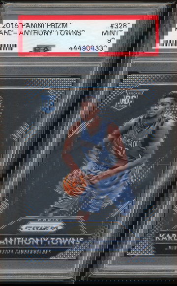 2015 Panini Prizm Karl Anthony Towns PSA 9