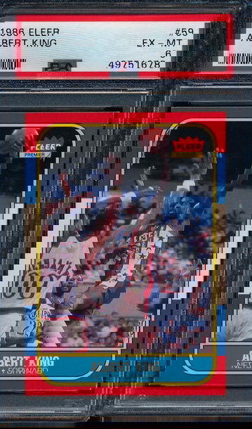 1986 Fleer Albert King PSA 6 EX-MT