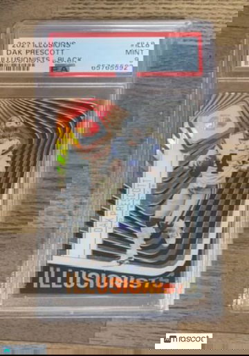 Dak Prescott - 2021 Illusionists Black /50 SP #8 - Dallas Cowboys - MINT PSA 9