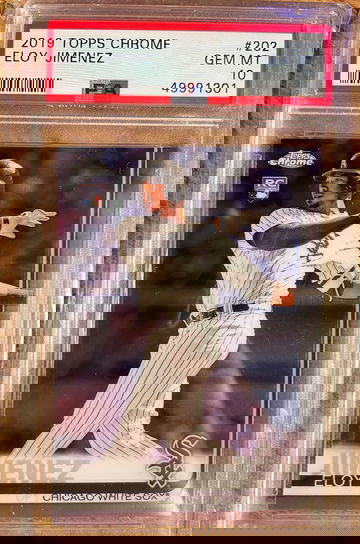 2019 Topps Chrome Eloy Jimenz PSA 10