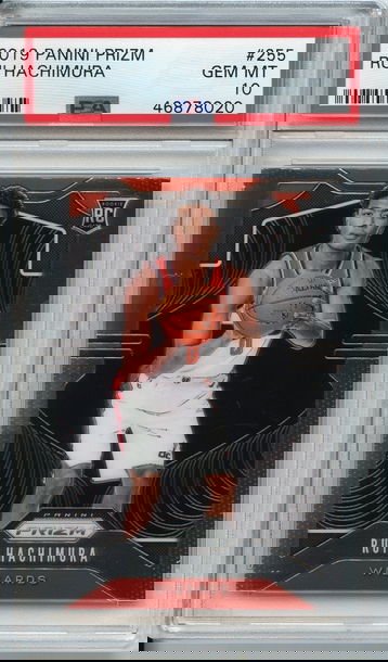 Rui Hachimura Rookie Prizm PSA 10 NEP