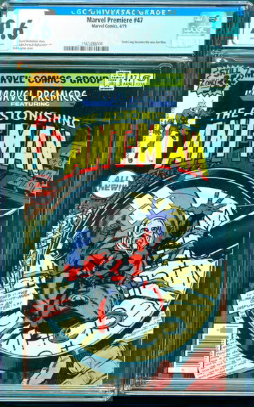 Marvel Premiere #47 (1979) CGC 9.6 -- White pgs; 1st ever Scott Lang as Ant-Man