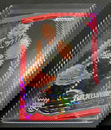 24-25 prizm black basketball red power 53 Zach Lavine /75