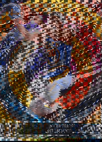 2020 Select Numbers Gold Prizm Stephen Curry /10 #30 WARRIORS SSP