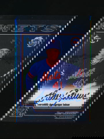 2004 Topps Chrome Retired Autographs Tom Seaver Auto, MINT 