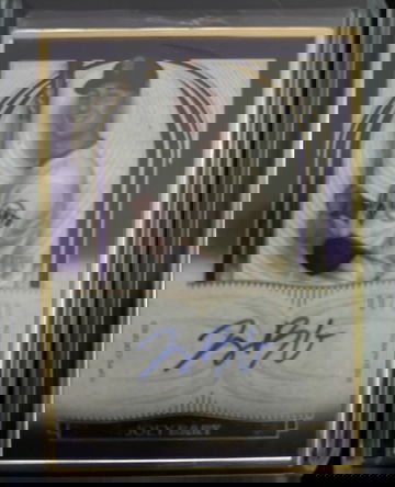 2021 Topps Definitive Collection Purple 9/10 Joey Bart #Dcfa-jb Auto RC