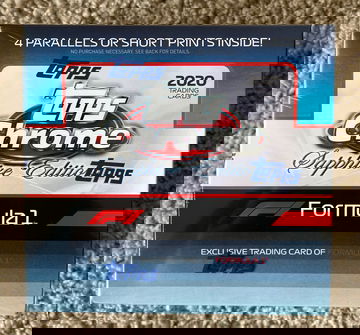 2020-2021 Toppe Chrome F1 Sapphire Box