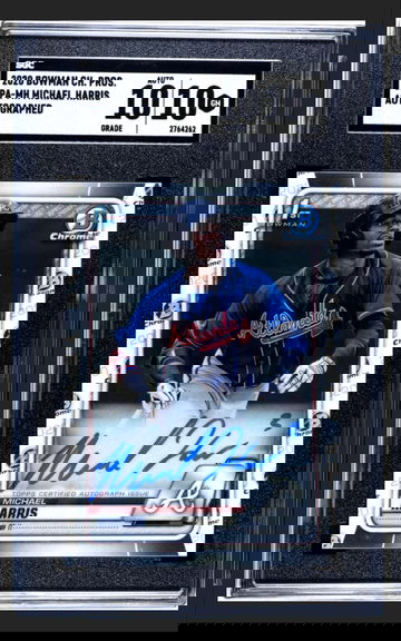 2020 Bowman Chrome Michael Harris Auto