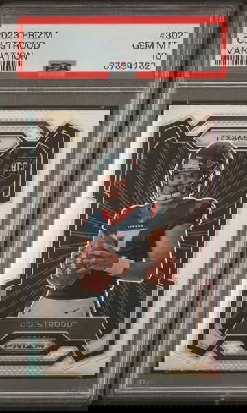 2023 Prizm #302 CJ Stroud Variation Prizm PSA 10