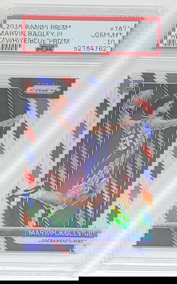 2018 Prizm Marvin Bagley RWB SP RC #181 PSA 10 GEM MINT