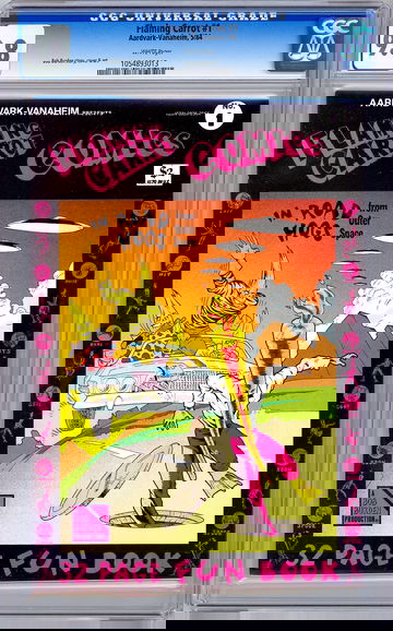 FLAMING CARROT #1 CGC 9.8 *BOB BURDEN STORY & ART* UNDERGROUND CLASSIC 1984