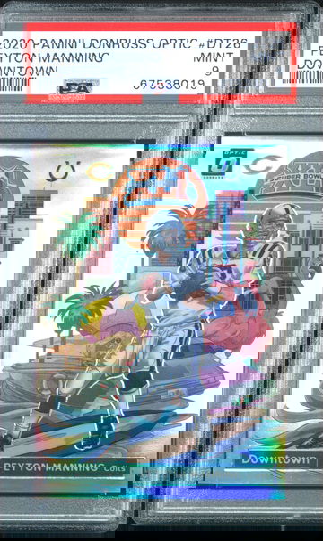 2020 Optic Peyton Manning Super Bowl Downtown - PSA 9