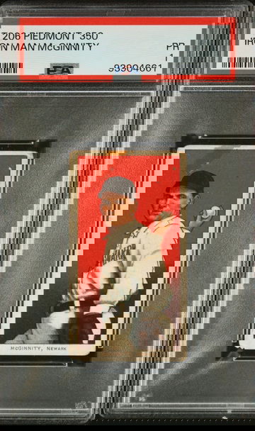 1909-11 T206 PIEDMONT 350 IRON MAN McGINNITY (PSA 1) #93904661 HOF PITCHER