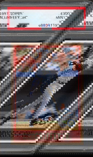 1997 Topps Ken Griffey Jr. #300 PSA 9 Mariners