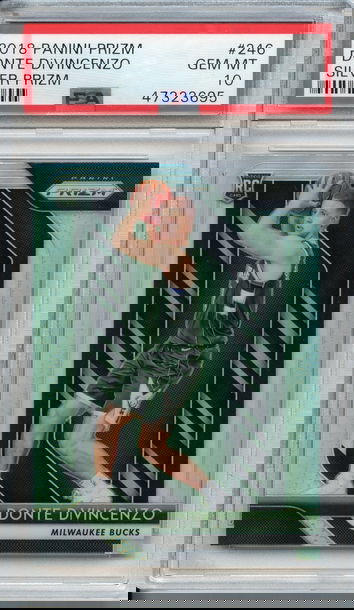 Donte Divincenzo Silver Prizm PSA 10