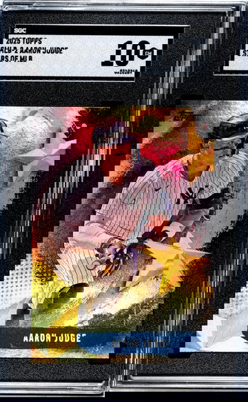 2025 Topps #SMLB-2 Aaron Judge Stars of MLB SGC 10