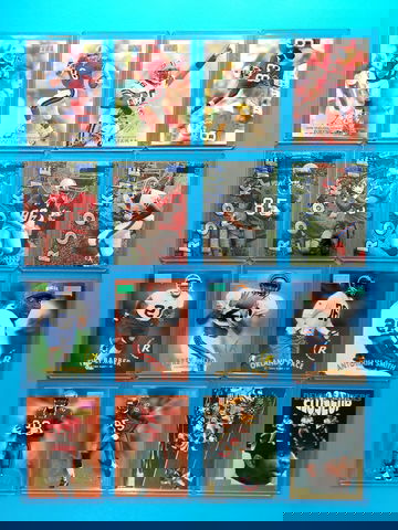 58ct. of NFL 97' Skybox Premium/96' Fleer Metal Lot