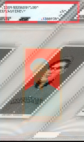 1909-11 T206 PIEDMONT 350 TED EASTERLY PSA 5 EX